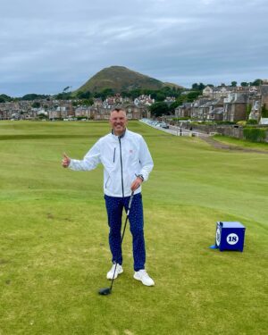 Šarūnas Jasikevičius Instagram - Year 9 of Scotland golf trip!!!Love coming here,,the culture,,people and golf!!!!weather,,,not so much!!!!!😭😭😭 #scotlandlover #golftrip #murfield #kingsbarnsgolflinks #northberwick
