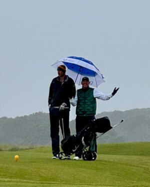 Šarūnas Jasikevičius Instagram - Year 9 of Scotland golf trip!!!Love coming here,,the culture,,people and golf!!!!weather,,,not so much!!!!!😭😭😭 #scotlandlover #golftrip #murfield #kingsbarnsgolflinks #northberwick
