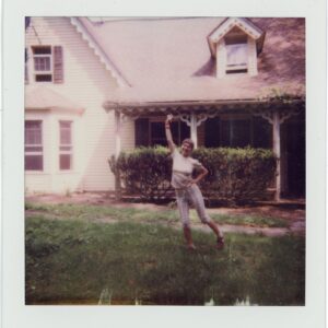 Sasha Frolova Instagram - Chapter 1 Polaroids

1. In a mad dash late one July eve Erin acquired this 1985 Chevy pick up truck. She doesn’t have a name still but she’s teaching us both how to ✨take up space✨

2. Keys, yay! House, yay!

3. Covered in calamine head to toe after an overzealous rendez vous with the hedger and some poison ivy. A bit grumpy after a quick cry and a desperate attempt to scrub Zanfel on my arms and thighs in a deli bathroom that, just my luck, had water that smelled like sulphur.

4. Judging by his big strong muscles you may have already anticipated how helpful he was and is. Zack dusted with egg sacks and cobwebs after he and Erin finished taking off the last of the vinyl siding.

5. Erin and Mr. Groundhog wave goodbye before their quick vacation to a field 15 miles away from the house. 

6. Erin, Patrick and Enya. First family visit and the first time I was alone at the house. I scraped a dead mouse carcass out of an inch of grease in the stovetop and almost passed out. 

7. Erin’s mom, Diane, wielding my favorite poison ivy chopping axe in front of what she identified as the most massive ancient wisteria vine of all time. You must use your imagination on this one (thanks polaroid) but it’s all there. 

8. My mama and stepdad come through for a visit with contagious smiles! Last day with this intriguing paisley wallpaper, which alas had to go. It’s for the best, I promise. 

9. Rebekah and our second 30 yard dumpster in under a month. Friendship really makes the world go around. 

Polaroids in chronological order