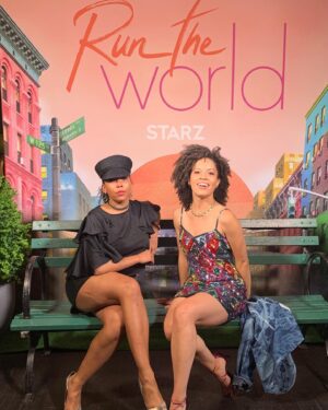 Sasha Hutchings Instagram - Let 👏🏽 me 👏🏽 tell 👏🏽 you about my best friend @msdfiggs 
She is an an extraordinary human and lucky for me, an impeccable stylist.

Watch @runtheworldstarz and then head to her midtown vintage store @couturedujournyc for a fresh LEWK. 

No better way to celebrate @leighdav ‘s “love letter to Black women and Harlem” than with my GIRL Dionne Figgins. I love you so much. Thank you for showing up for me better than I’m sometimes prepared to show up for myself. 

Get you one!!!

Styled by: @msdfiggs & @couturedujournyc 
👗: @olegcassini 
👠 💎 & 🧥: @couturedujournyc & @msdfiggs closet
💇🏽‍♀️&💄: these hands 👋🏽