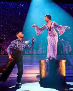 Sasha Hutchings Instagram - Tap tap tap in After Midnight! 

Opening 2.4.24 @papermillplayhouse