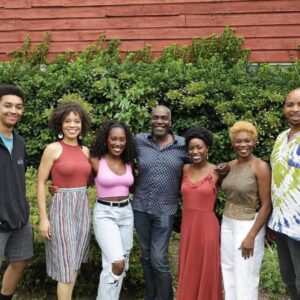 Sasha Hutchings Instagram - NINA SIMONE: FOUR WOMEN @berkshiretheatregroup through Sept 5th. 

Been making black lady magic in the woods with these three ladies this summer. 🌲 🧚🏿‍♀️✨ 
Come play with us! Link in bio. 

Director: Gerry MacIntyre
Costume Design: @sarafina.fidelia 
Hair/Makeup Design: @earonnealey