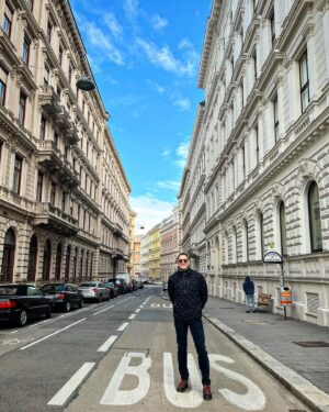 Sasha Roiz Instagram - Vienna, you stole my heart and waistline. What an absolute treasure. Danke