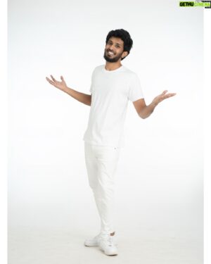 Sassi Selvaraj Instagram - 🤍🖤
PC: @shutterx__ 
Outfit : @studio_pretta 

#white #photoshoot #indoor #actor #cinema #youtube #outfit