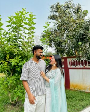 Satirtha Debnath Instagram - Life is beautiful with you 🧿❤️🩵

#anniversary #twoyearsoftogetherness #marriedlife