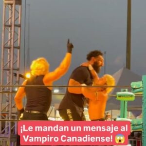 Satnam Singh Bhamara Instagram - @realjeffjarrett @hellosatnam @realsamadonis y @supercima1115 no pierden tiempo y atacan al talento de la lucha local en Juárez. 🤯

#OrígenesAAA rumbo a #TriplemaniaXXXII Tijuana. 🔥