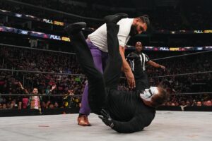 Satnam Singh Bhamara Instagram - Thank you @stinger! Blessed to have been able to share the ring with you🙏 #Legend #Retirement 

#Sting #OneInABillion #AEW #SinghInRing #AEWRampage #AEWDynamite #AEWDark #AllElite #SinghIsKing #ThrowBack #TheIndianGiant #FlashBack #Sting #SinghvsSting #Levels #PunjabiGiant #AEWFullGear #PunjabiGiant #GOAT #Stinger