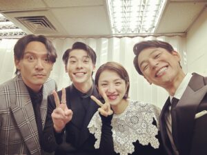 Satoshi Tsumabuki Instagram - #goldenhorse 

台湾の映画界って、みんな家族みたいでとっても温かい

席に座ってたら、みんな会いに来てくれて本当に嬉しかった

ありがとう、台湾！

また会いましょう！

Everyone in the Taiwanese Film Industry is like family to me, which kept me so warm!

As I was just sitting in my seat, many people came up to greet me.

Thank you Taiwan!!

See you again soon!!

#張震
#満島ひかり
#許光漢 
#李安
#李屏賓
#劉冠廷
#林柏宏
#朱軒洋
#吳慷仁
#柯震東
#李康生
#宗芸樺
#邵雨薇
