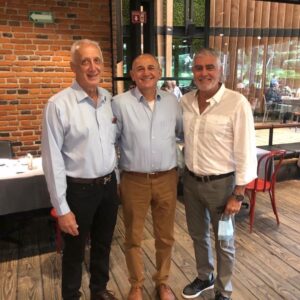 Saúl Lisazo Instagram - Cuando los 3 chiflados se juntan!😂 @piantao_restaurante(socios de Piantao)