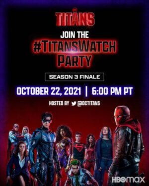 Savannah Welch Instagram - Ready for the @DCTitans Season 3 Finale Twitter Watch Party! If you want to join in, use the hashtag #TitansWatch to get in on the action. We’ll be live tweeting starting at exactly 6 PM PT. See you then! 🦇💥 💜