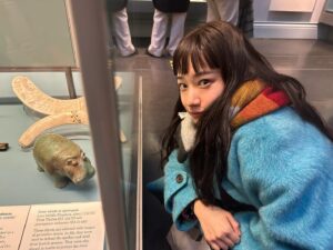 Sawako Fujima Instagram - .
大英博物館でなぜか一目惚れした青いカバ。
エジプトのミイラゾーンにちょこんって存在してました。

フォルムが愛おしい。

お土産にレプリカを買って
ヒッポくんと名付けて
我が家の玄関におります。

かわいい。

#いまさら