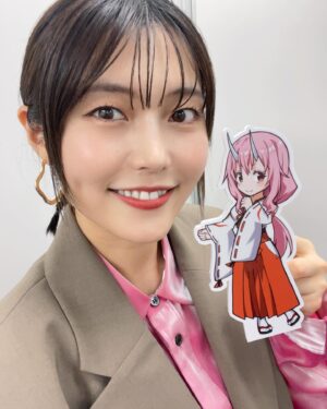 Sayaka Senbongi Instagram - このファンLIVEありがとうございました😊
期間中転スラコラボ楽しんでください🥰

シュナもゲットしてね〜！
