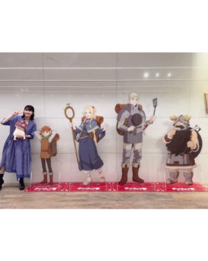 Sayaka Senbongi Instagram - 一足先に1話&2話の上映会でした！
来てくださった皆様ありがとうございます〜！！✨

アニメダンジョン飯お楽しみに🤭