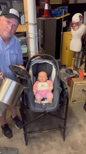 Scott A. Reeder Instagram - How to Make a Baby Cry in Movies and TV.  If you know of a different method, please share it in the comments. #filmmaking #setlife