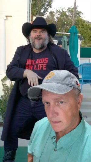 Scott A. Reeder Instagram - Jack Black-cident #props #setsafety #filmmaking
