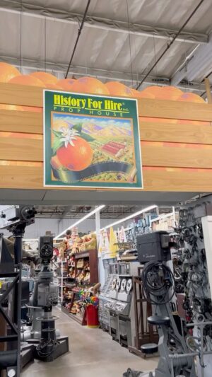 Scott A. Reeder Instagram - I visited the History for Hire Prop House in LA.  #props #filmmaking #moviemaking #setdecorating @historyforhireprophouse