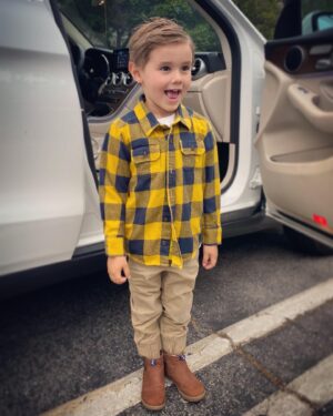 Scott Clifton Instagram - My son is five years old. It’s a sentence I half-expected would come prancing out of my mouth like a Broadway diva waiting far too long in the wings, but opening night always felt so far away. He’s no longer a baby, or even a toddler. Today, as I see him at least, Ford makes his debut as a boy. 

I have memories of myself earlier than five, of course, but this was the age I truly began to form complete, enduring, robust memories of my own. And I can’t help but parent by way of analogy: the sense I have of what it’s like to be Ford at any given age is inextricably tied to my own memories of that same time. I remember being five in a way I don’t quite remember being four, or three—I remember the person I was, the wishes I had for the future, the sense of being an autonomous person in the world. And so too, I imagine, will a 36-year-old Ford. 

This is it, kid. You’re on record, now. Your life, your history, is no longer anyone else’s to narrate for you—it’s your story to tell, and remember. 

May you be a protagonist we, and you, can root for; may your scars be few and your regrets useful; may you be kind to the people you will become and compassionate toward the people you once were; may you love, and accept love, freely; may you strive to be the best at something you cherish; may you always be good to children and animals; may you never stop tinkering with your philosophy like a careful watchmaker; and may you find happiness—real happiness—in all its exquisite incarnations.

I love you, my sweet son. The stage is yours. Now break a leg. 

📸: @nikkishoots
#5yearsold