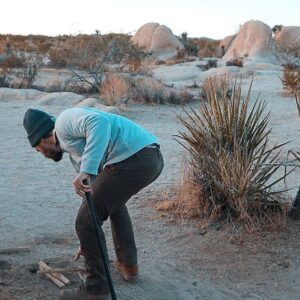 Scott Clifton Instagram - Much needed last-minute camping trip in Joshua Tree with my two hetero-lifemates @thomasjankas and @trenttrail. (We all got covid-tested beforehand and slept in separate tents, to be safe.) Tom brought his new fancy camera and became our resident photographer, leaving us with some of these gems. (He kept trying to give all the credit to the camera, but the man’s got a hidden talent.) Trent and I mostly drank beer, reminisced about the good old days in acting class, and playfully argued over whether the sunset proved God’s existence. It was a good reminder that whatever else happens to be consuming us—politically, economically, socially—nature and all its quiescent beauty will always be there, waiting to be rediscovered.