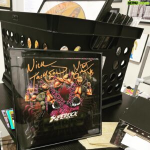 Scott Colton Instagram - Thanks to @mattjackson13 & @nickjacksonyb for helping me ad this 45 to my collection…signed even! Gonna figure out how to get that Papa Buck auto!