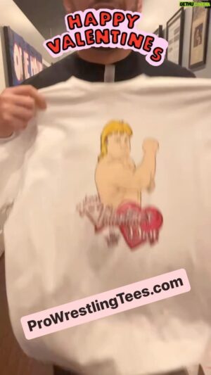 Scott Colton Instagram - Happy Valentine’s Day from us here at @prowrestlingtees. I choo choo choose ALL OF YOU! #valentines #valentine #love #aew #pwt #vday #vintage #wwf #wwe #aewdynamite #coltcabana