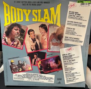 Scott Colton Instagram - As a Wrestling Vinyl collector, I never knew this existed.  While at @officialwrestlecon, one of the vendors just had it. My mind was blown and I picked it up. It might be my prize possession. I watched this movie endless amount of times on HBO as a kid.