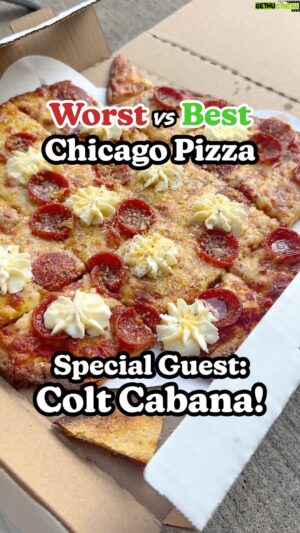 Scott Colton Instagram - Trying the WORST and BEST rated Chicago pizzas with AEW’s @coltcabana 

Who makes the undisputed best pizza in Chicago?

The pizza:

📍Pizza Hut: Everywhere

🍕Double Pepperoni with an added basil drizzle 🌿

📍Professor Pizza: 1610 N Wells St, Chicago, IL 60610

🍕Deluxe Pepperoni:
🍖Pepperoni
🧀Ricotta Dollops
🧄Garlic & Parm
🍯Hot Honey Drizzle

#bestpizza #chicago #thincrustpizza #pizzahut #chicagopizza #coltcabana #aew #aewdynamite #aewontnt #chicagofood #chicagoeats #aewwrestling #tavernstylepizza