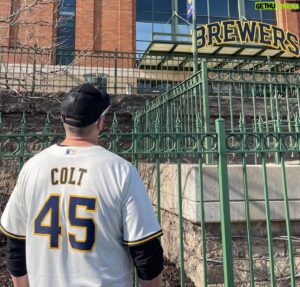 Scott Colton Instagram - In pure wrestling fashion, I was to throw out the first pitch at the @brewers game to promote @aew in Milwaukee on Wednesday…
But MY SEGMENT GOT CUT 🤣😂

It was a fun game tho and they won! #milwaukeebrewers