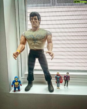Scott Colton Instagram - My action figure wall!
@cmll_mx 
@scottflashnorton 
@scottaukerman 
@pftompkins