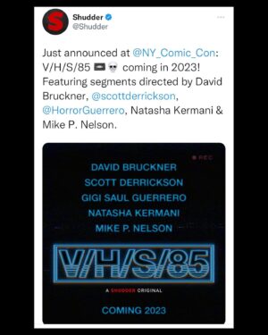 Scott Derrickson Instagram - The latest…
I’ve already made my segment.