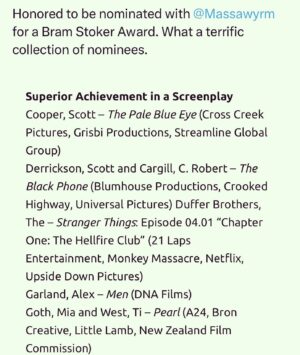 Scott Derrickson Instagram - 