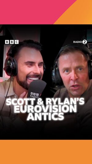 Scott Mills Instagram - @ollyalexanderr please don’t go out with Rylan next Friday! 😂🤣

Listen Scott and Rylan’s All The Entries show on BBC Sounds, just search “Eurovision”