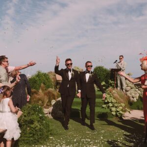 Scott Mills Instagram - 1st June 2024 ♥️ The most magical day 

📷 @laraonac 
👕 @steviebstyle 
@caramela__wp