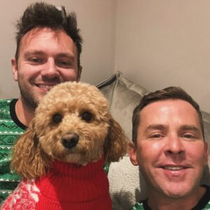 Scott Mills Instagram - Merry Christmas from the Vaughan-Mills •