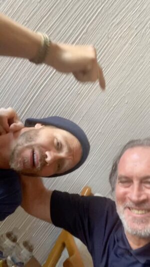 Scott Patterson Instagram - My dude. 
@chadmichaelmurray @scottgordonpatterson #gilmoregirls #sullivanscrossing #chadmichaelmurray #scottpatterson