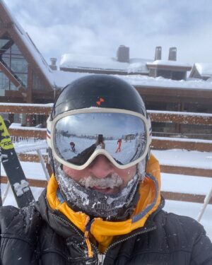 Scott Patterson Instagram - Finally achieved that elusive Frozen Mustache look that’s so popular in the Rockies. Merry Christmas 🎄🎁 to one and all! - xo 🎅🏻 Scott
