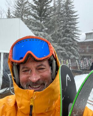 Scott Patterson Instagram - Why the smile? Steep and Deep morning, epic snow storm with no end in sight, whoop whooping all the way down! Powder days. Doesn’t get better! Merry Christmas 🎄 ⛷