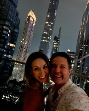 Scott Porter Instagram - Very successful parents night out in NYC last night….
