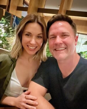 Scott Porter Instagram - Parents night out ATX to LA style. One of our very favorite date spots in Austin, so when @uchirestaurants popped up in West Hollywood we knew we had to go…and it did NOT disappoint.

See y’all again sometime soon, #UchiWeHo