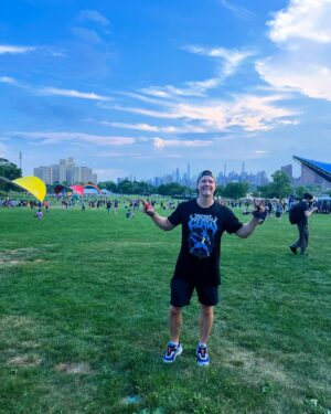 Scott Porter Instagram - Was able to join the #PokemonGOFest2024 fun in NYC yesterday and what an AWESOME experience!!! And that view.

Catching shinies is more fun like this. Hung with the community in the park experience on Randall’s Island, caught 30 shinies (the NYC City Backdrop goes HARD), raided through #CentralPark with hundreds of other trainers for the city experience, met some awesome folks like Daxi and Billy, chilled with some Pokémon pals like Snorlax…and maybe went a little too HAM in the merch shop. Oooooops.

I wish I could’ve stayed to play the rest, but had to get back. Two days left for y’all to join in on the fun with the whole @pokemongoapp community!!!

Thanks for having me, y’all! Can’t wait till next time! @nianticlabs 

#PokemonGOPartner #teaminstinct⚡