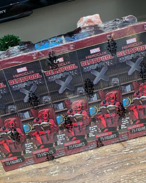 Scott Porter Instagram - Deadpool X Wolverine @WizkidsHeroClix #Unboxing incoming! And lemme tell you, this set is a LOT of fun.

Can’t believe this is one of my jobs. A job where I get to rep a game I love and a job where I “have” to “research” the character’s comic book histories before I crack each new set open.

This one was an incredible journey of nostalgia for me. These old 80’s and 90’s @marvel X-Books are what I grew up with and I absolutely LOVED that era. May have read a couple extra stories on top of what I had to…oops. New Mutants, the OG Deadpool arcs, and some new stuff, too.

And just look at those panels, @jimlee’s #XMen, @jaeleeart’s #XFactor with that Cyke and Jean, and @real_greg_capullo in #XForce with one of the most loaded Cable’s you’ll ever see. 

Get ur chimichangas ready folks… #HeroClix