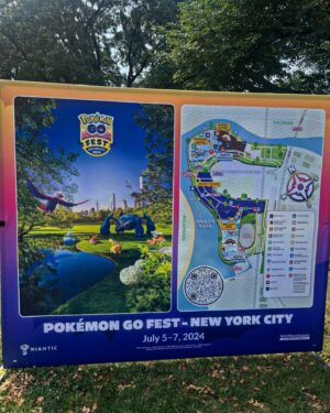 Scott Porter Instagram - Was able to join the #PokemonGOFest2024 fun in NYC yesterday and what an AWESOME experience!!! And that view.

Catching shinies is more fun like this. Hung with the community in the park experience on Randall’s Island, caught 30 shinies (the NYC City Backdrop goes HARD), raided through #CentralPark with hundreds of other trainers for the city experience, met some awesome folks like Daxi and Billy, chilled with some Pokémon pals like Snorlax…and maybe went a little too HAM in the merch shop. Oooooops.

I wish I could’ve stayed to play the rest, but had to get back. Two days left for y’all to join in on the fun with the whole @pokemongoapp community!!!

Thanks for having me, y’all! Can’t wait till next time! @nianticlabs 

#PokemonGOPartner #teaminstinct⚡