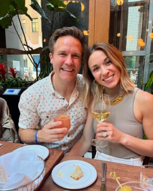 Scott Porter Instagram - Very successful parents night out in NYC last night….