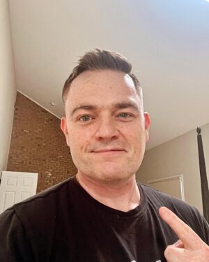 Scott Snyder Instagram - Clean shaven for the first time in a year   - unsettling feeling - which feels exactly right as we step back into the Wytches writers room Monday! Can’t wait. So excited about what we’re brewing up… 🌲🌲🌲💀🌲🌲🌲
