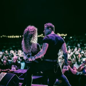 Scott Stapp Instagram - IN THE ZONE last night @sandmountainamp Thank you for an incredible night🙏🏻 #higherpower #rock #music #energy #holyspiritfire #alabama 
📷 @melissannnnn