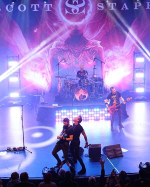 Scott Stapp Instagram - @chsmusichall Thank you for⚡️#electric ⚡️ evening last night🙏🏻 #higherpower #livemusic #rocknroll #energy #vibes #memories 
📷 @badjonphoto