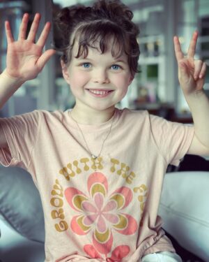 Scott Wolf Instagram - u⋅ni⋅corn /ju:nikɔ:n/
noun
an imaginary creature represented as a white horse with a long horn growing from its forehead 🔗

**May also be real, human, and in your house**

She is this many today. 

Lucy, you are the most adorable, hilarious, curious, kind, goofy, magical, powerful, enchanting person. 

How lucky we are to be your family... 

Happy 7th Birthday, peanut. 

We love you so. 

💛💛💛💛💛💛💛