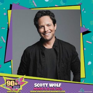 Scott Wolf Instagram - So excited to join #90sCon in Hartford Connecticut March 11-13! Visit @thats4ent for tickets. Hope to see you there! 🎉