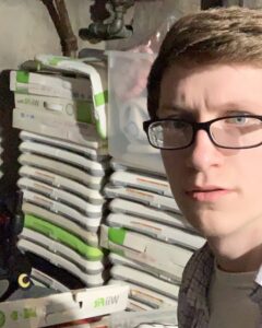Scott Wozniak Instagram - In the bowels of the Classic Game Junkie store in PA