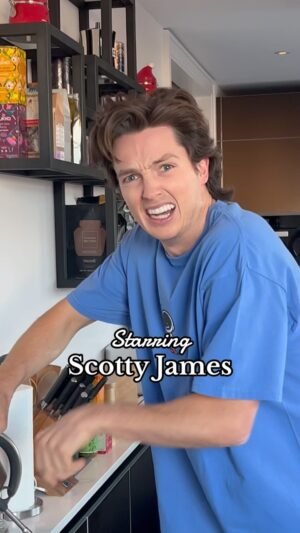 Scotty James Instagram - Tune in 📺 

#comedy #funny #meme