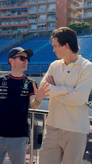 Scotty James Instagram - F1 drivers providing the racing insights I need to succeed.. I think? 🤦‍♂️@conor_sketches 

#f1 #comedy #formula1